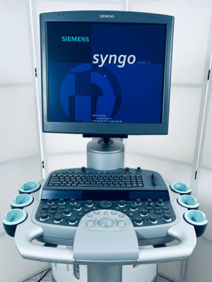 Aparat USG ultrasonograf Siemens S3000 Acuson z elastografią share wave HD i kardiologią 