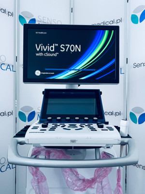 Echokardiograf UKG aparat USG GE Vivid S70N V202CH