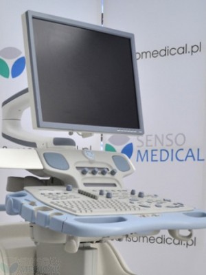 Ultrasonograf  echokardiograf GE VIVID 7 DImension 4D BT08