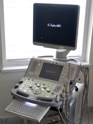 Używany ultrasonograf Toshiba Aplio MX - rok produkcji 2009