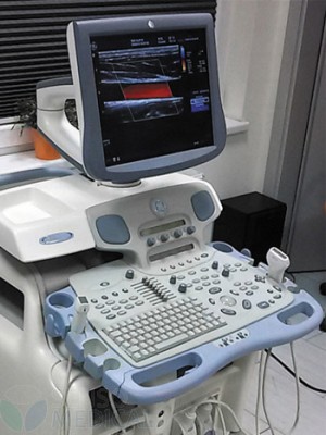 GE Vivid 7 Dimension używany echokardiograf, ultrasonograf, aparat USG