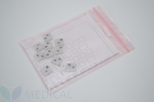 Zestaw przycisków PL do klawiatury GE VIVID S5/S6, P/N: 5427531, GE Almog Keycap Set "POLISH"