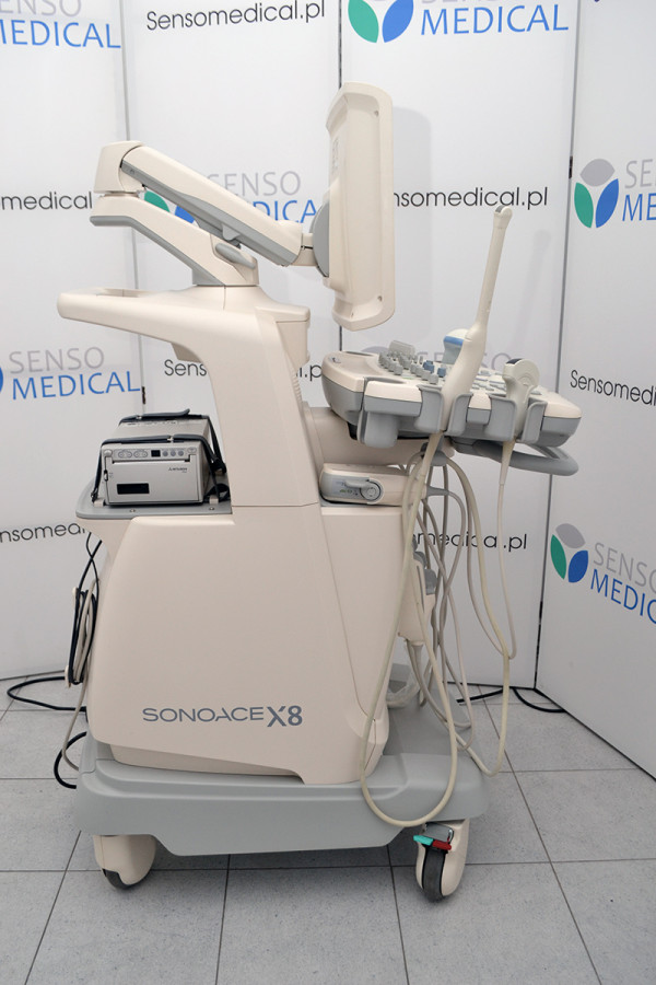 Aparat USG ultrasonograf Medison SonoAce X8 4 głowice obrazowanie 4D
