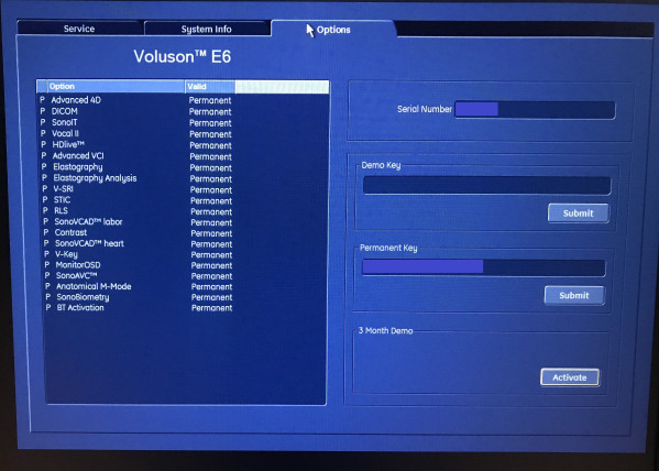 Aparat USG GE Voluson E6 HD Live 4D BT13 Elastografia