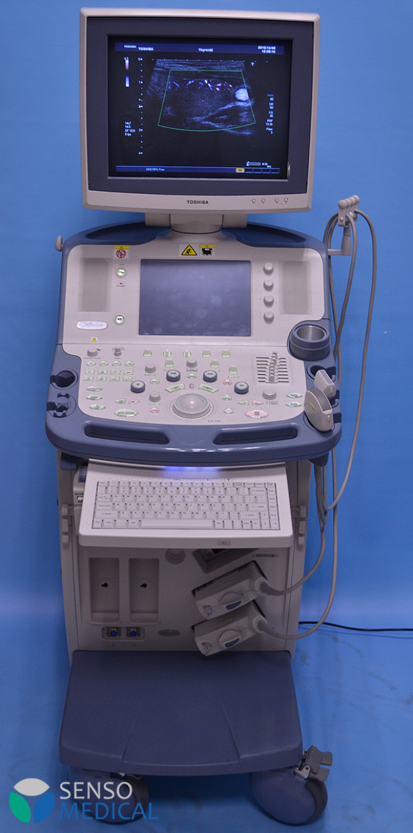 Ultrasonograf , aparat USG Toshiba XARIO SSA-660A 3D, ADF, obrazowanie panoramiczne