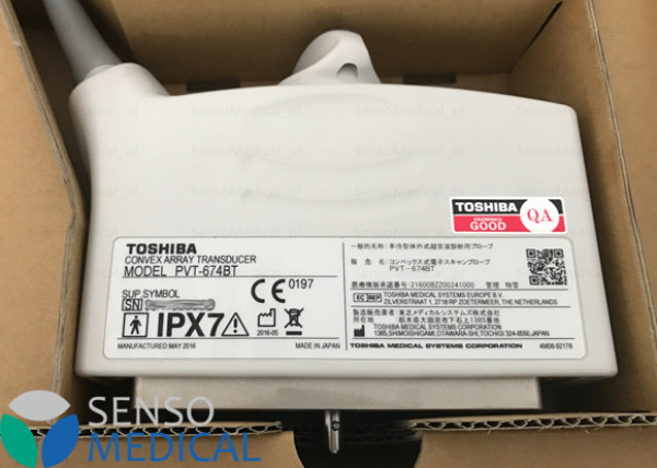 Głowica sonda konweksowa USG Toshiba PVT-674BT