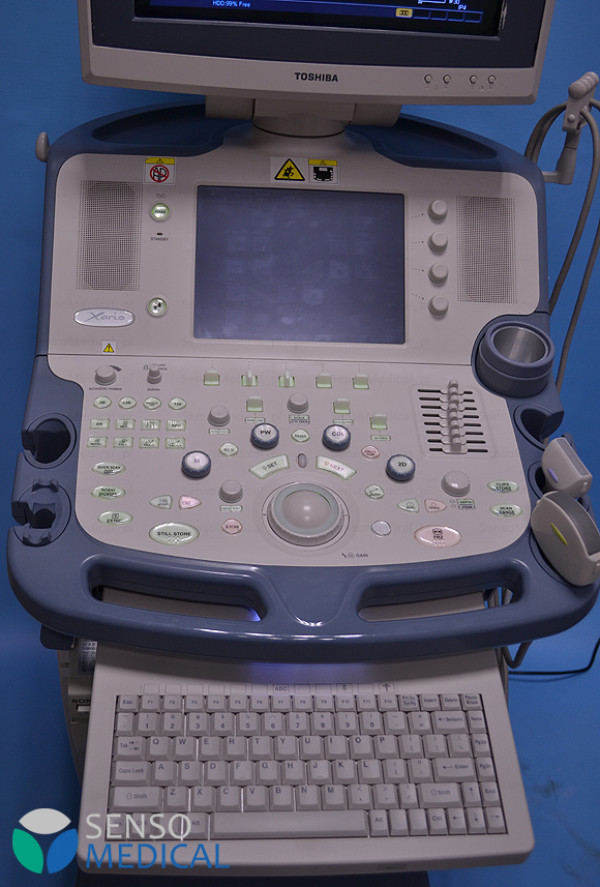 Ultrasonograf , aparat USG Toshiba XARIO SSA-660A 3D, ADF, obrazowanie panoramiczne