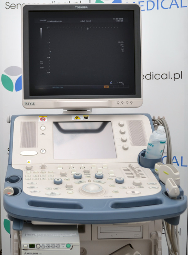 Ultrasonograf klasy PREMIUM USG Toshiba Xario XG SSA-680A CW Doppler UKG