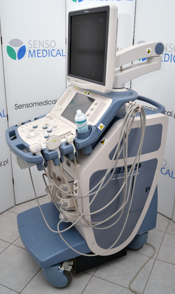 Ultrasonograf klasy PREMIUM USG Toshiba Xario XG SSA-680A CW Doppler UKG