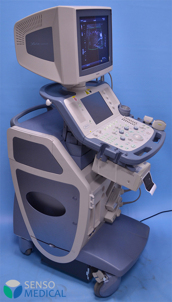 Ultrasonograf , aparat USG Toshiba XARIO SSA-660A 3D, ADF, obrazowanie panoramiczne