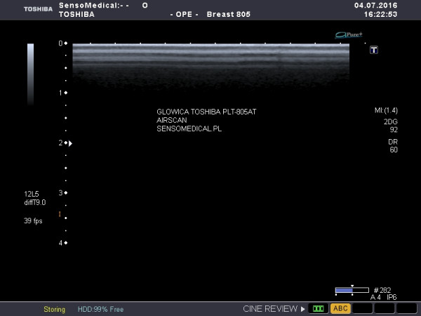 Głowica sonda liniowa USG Toshiba PLT-805AT