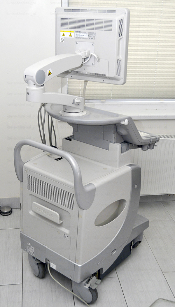 Używany ultrasonograf klasy PREMIUM Toshiba Aplio MX - 2011r.