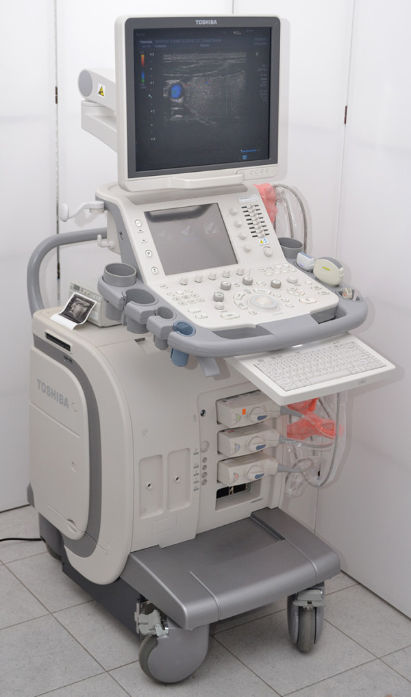 Ultrasonograf klasy PREMIUM Toshiba Aplio 400 TUS-A400