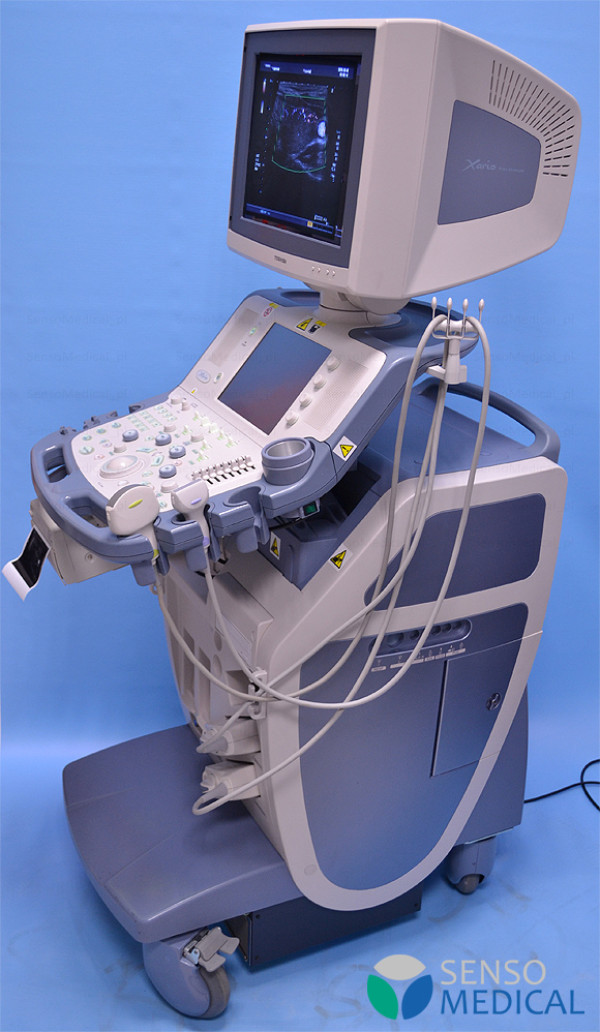 Ultrasonograf , aparat USG Toshiba XARIO SSA-660A 3D, ADF, obrazowanie panoramiczne