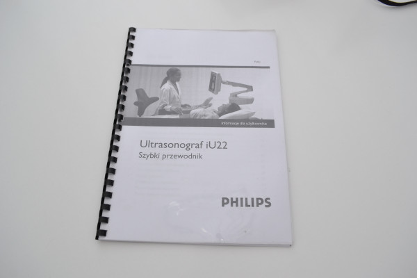 Ultrasonograf kadriologiczny  aparat USG Philips iu22