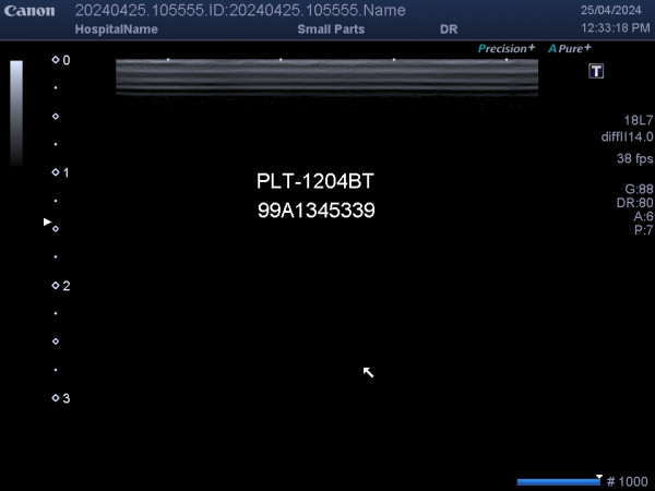 Głowica sonda liniowa USG Canon Toshiba PLT-1204BT 18L7