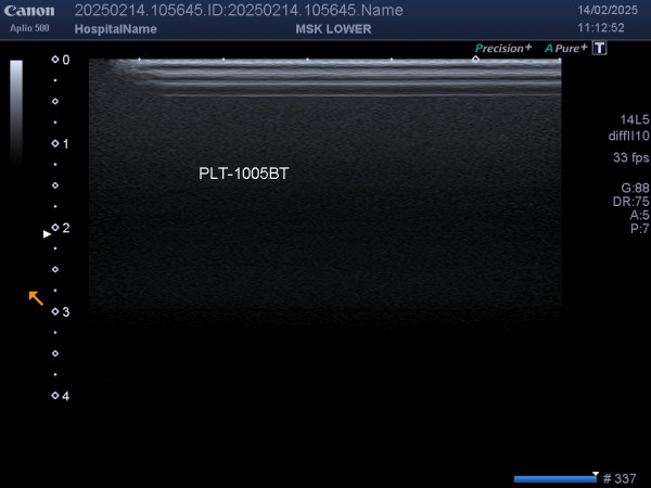Głowica sonda liniowa USG Canon Toshiba PLT-1005BT