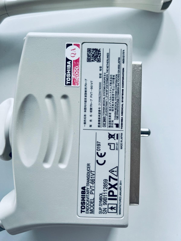 Głowica sonda endowginalna USG Toshiba Canon PVT-661VT 9C3